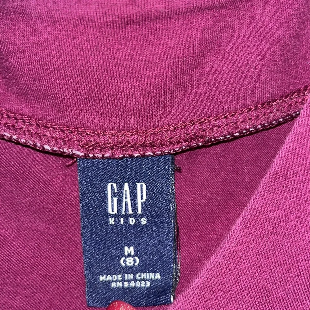 2 Dress Bundle, 1 Gap Burgundy short sleeve & 1 lilt floral sleeveless dress